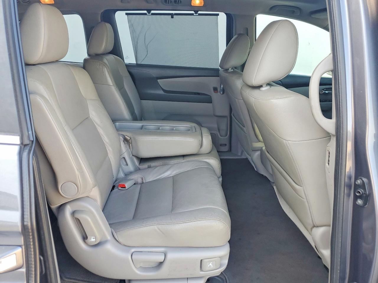2014 Honda Odyssey Exl Gray vin: 5FNRL5H6XEB096054