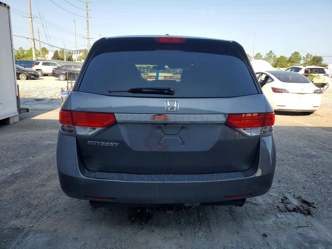 2014 Honda Odyssey Exl Gray vin: 5FNRL5H6XEB096054