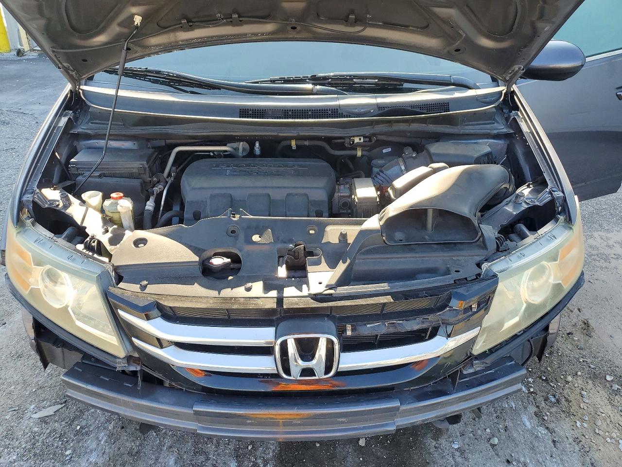 2014 Honda Odyssey Exl Gray vin: 5FNRL5H6XEB096054