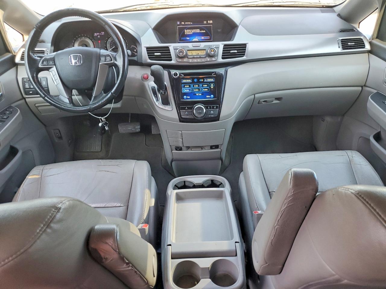 2014 Honda Odyssey Exl Gray vin: 5FNRL5H6XEB096054