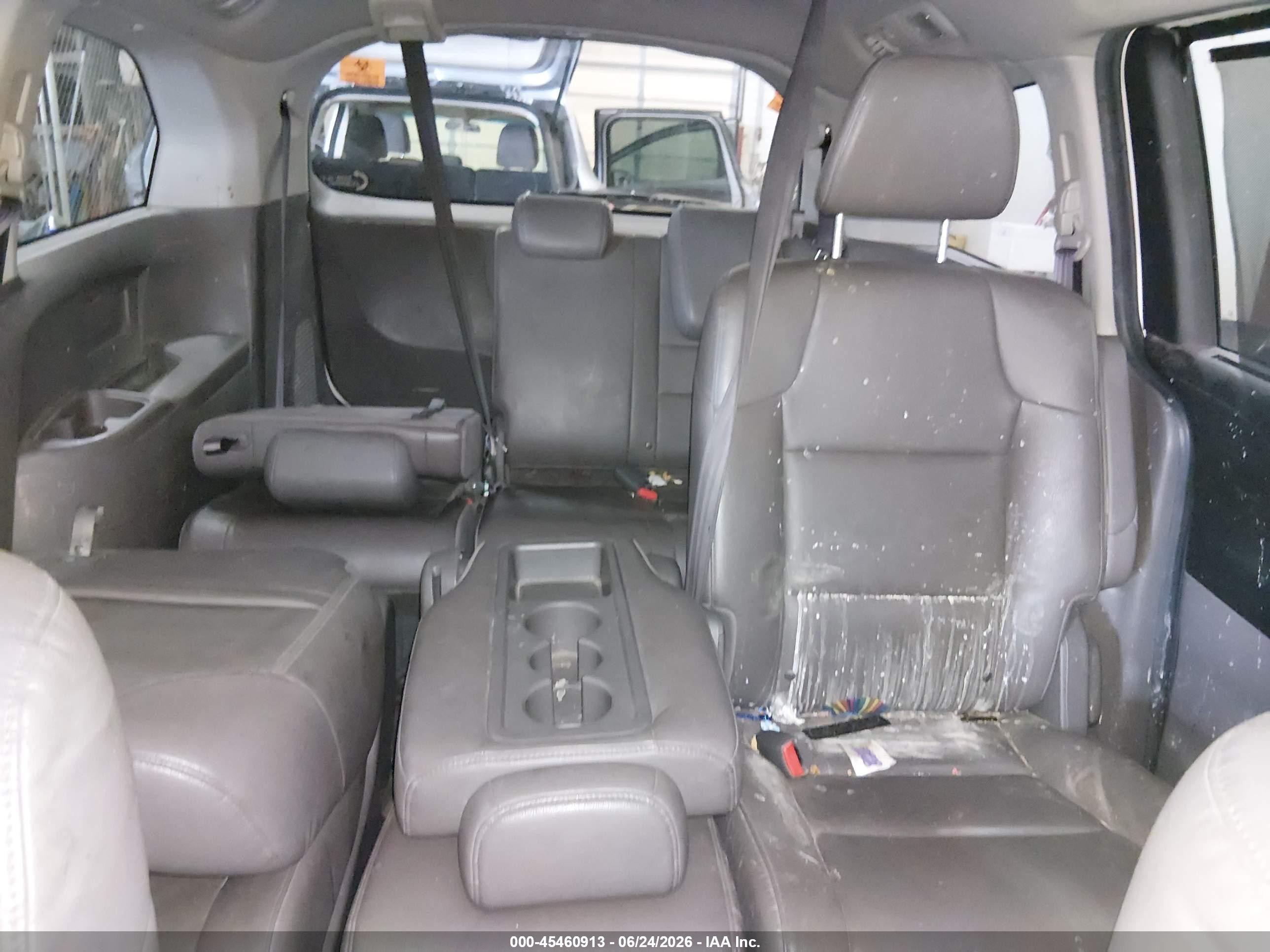 2014 Honda Odyssey Ex-l Silver vin: 5FNRL5H6XEB129019