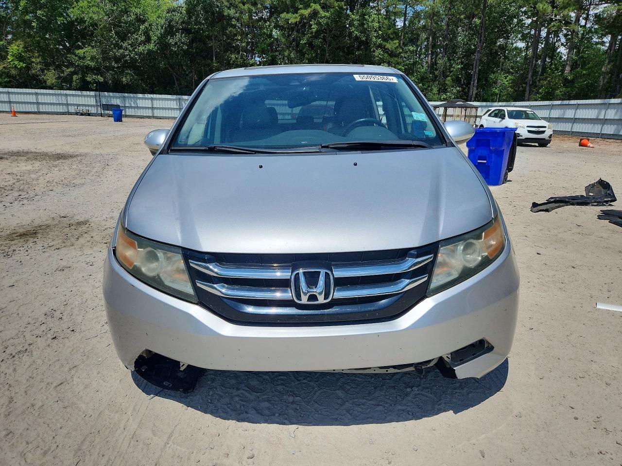 2014 Honda Odyssey Exl Серебряный vin: 5FNRL5H6XEB129411