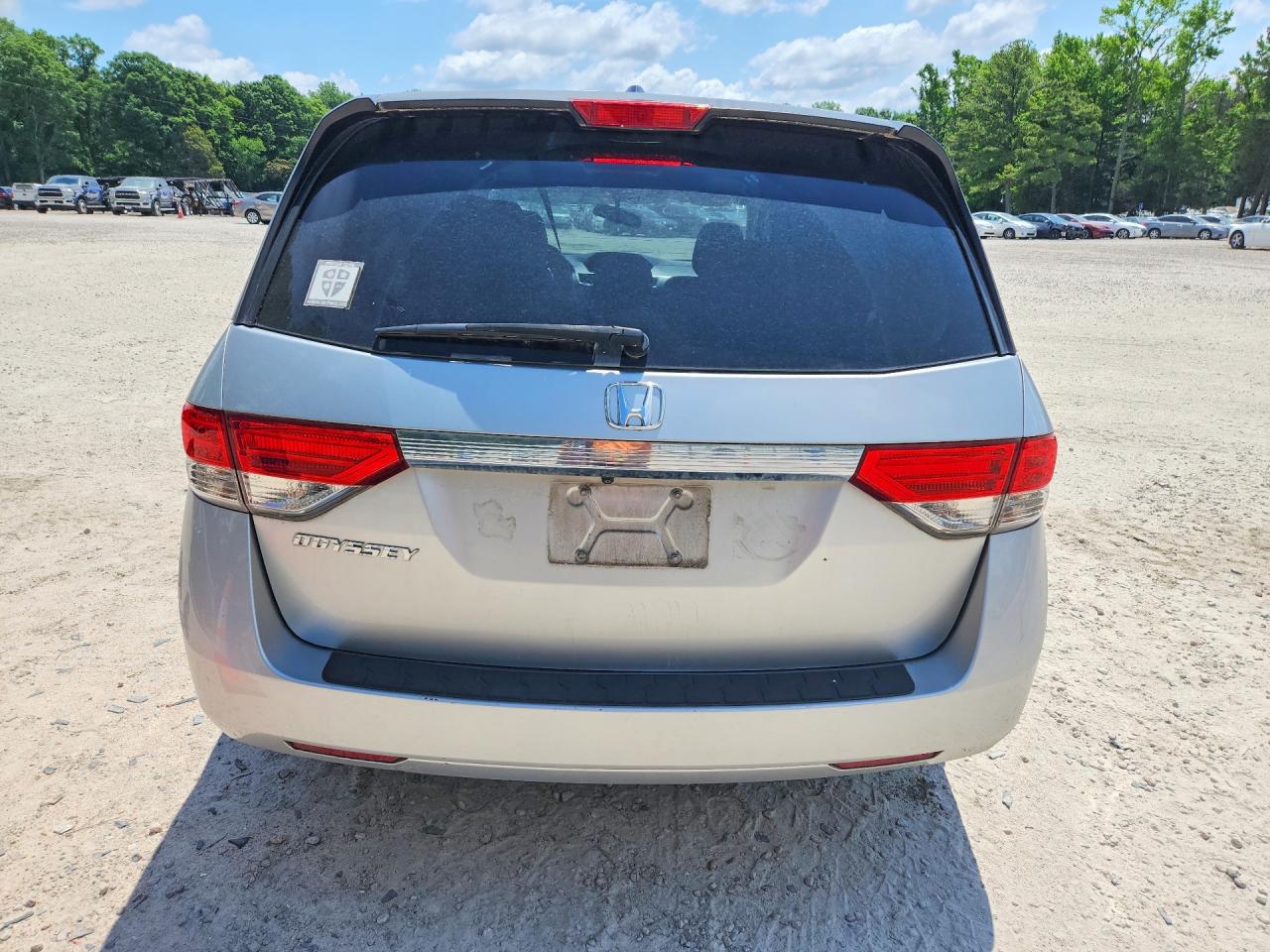 2014 Honda Odyssey Exl Серебряный vin: 5FNRL5H6XEB129411