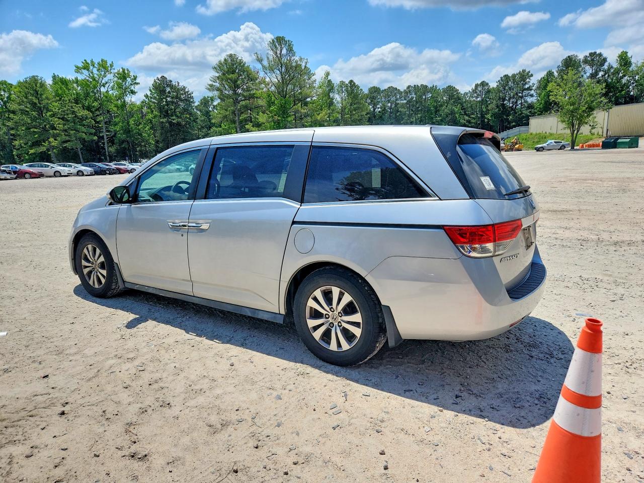 2014 Honda Odyssey Exl Серебряный vin: 5FNRL5H6XEB129411