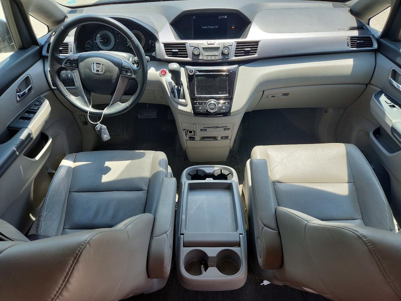 2014 Honda Odyssey Exl Серебряный vin: 5FNRL5H6XEB129411