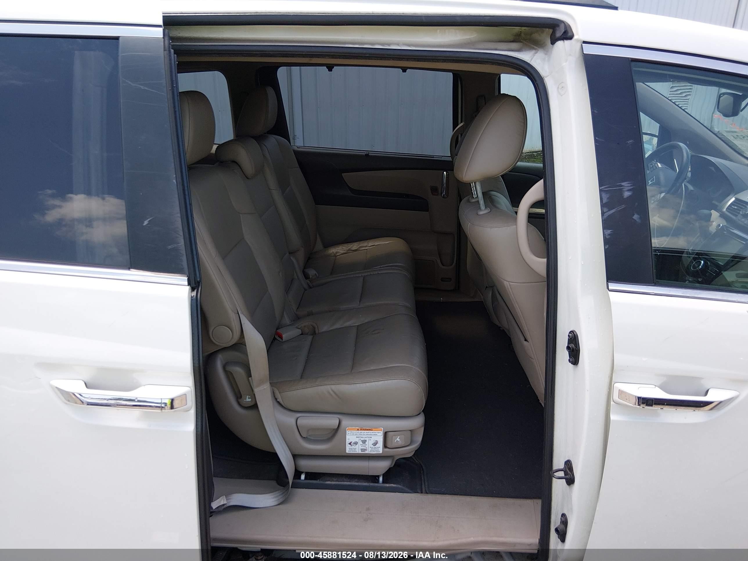 2015 Honda Odyssey Ex-l Silver vin: 5FNRL5H6XFB023462