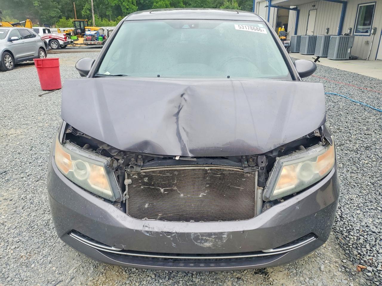 2015 Honda Odyssey Exl Серый vin: 5FNRL5H6XFB026930