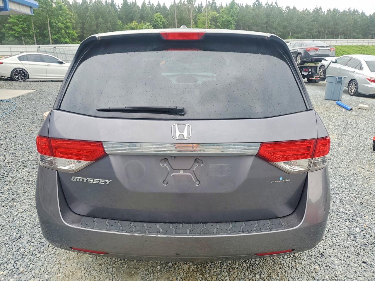 2015 Honda Odyssey Exl Серый vin: 5FNRL5H6XFB026930