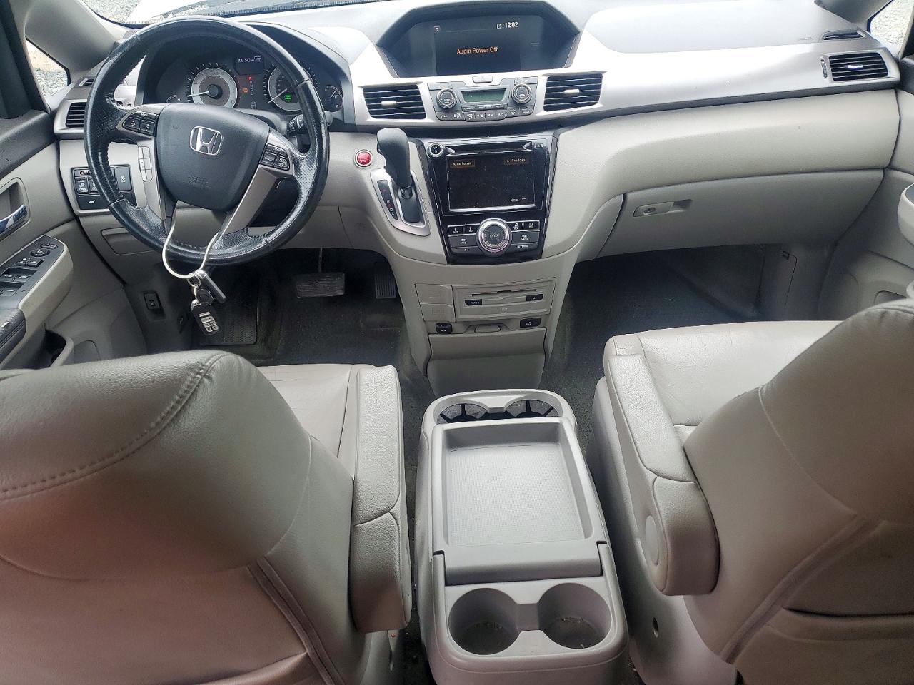 2015 Honda Odyssey Exl Серый vin: 5FNRL5H6XFB026930