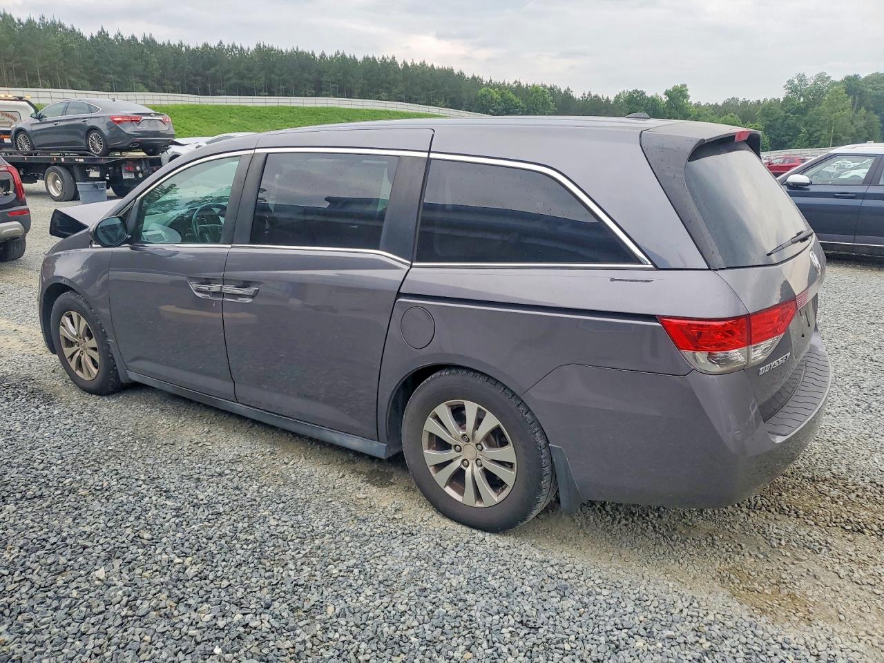 2015 Honda Odyssey Exl Серый vin: 5FNRL5H6XFB026930