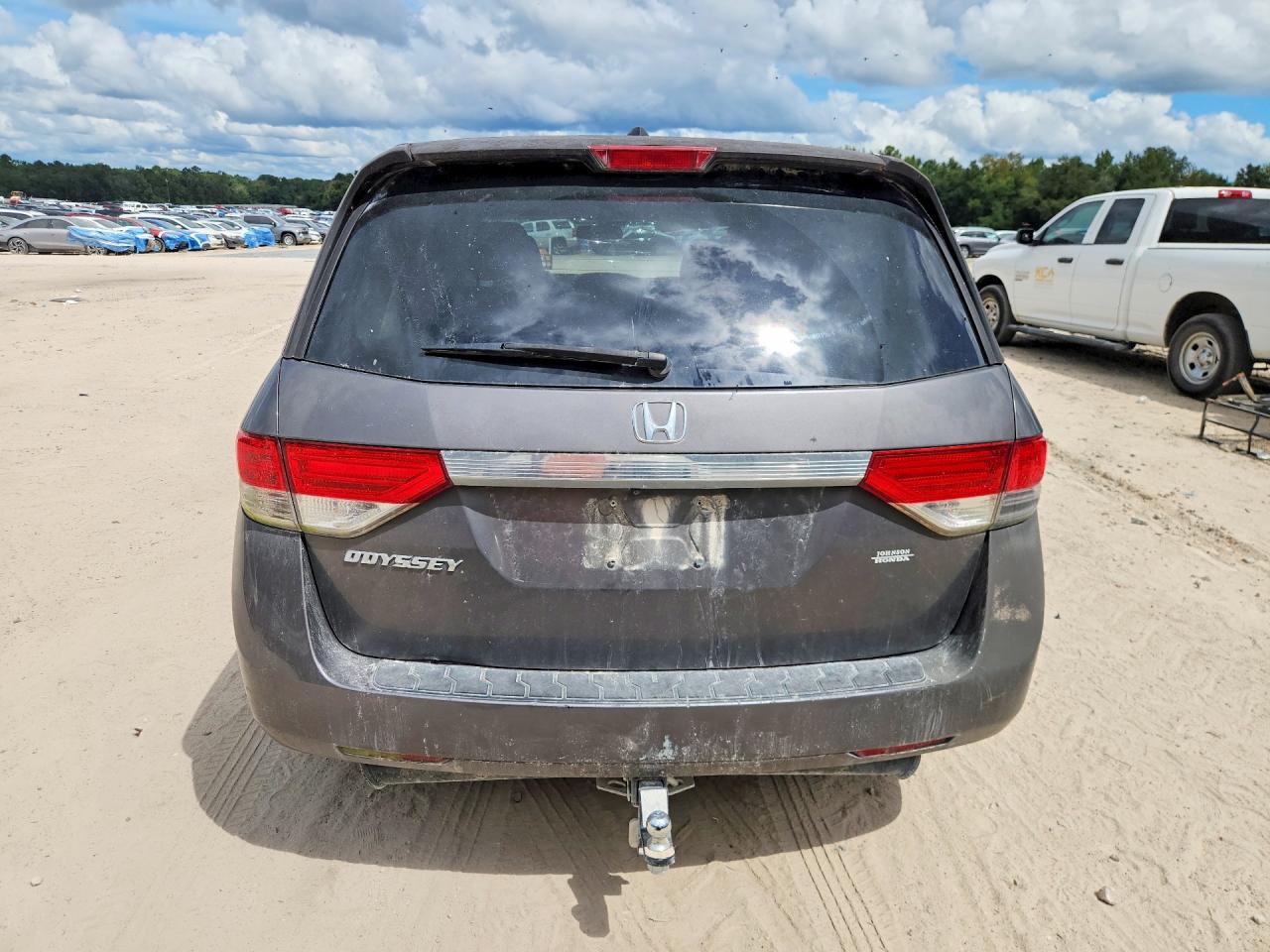 2015 Honda Odyssey Exl Charcoal vin: 5FNRL5H6XFB031254