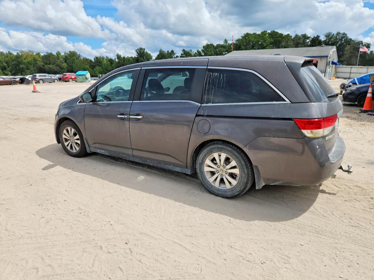 2015 Honda Odyssey Exl Charcoal vin: 5FNRL5H6XFB031254