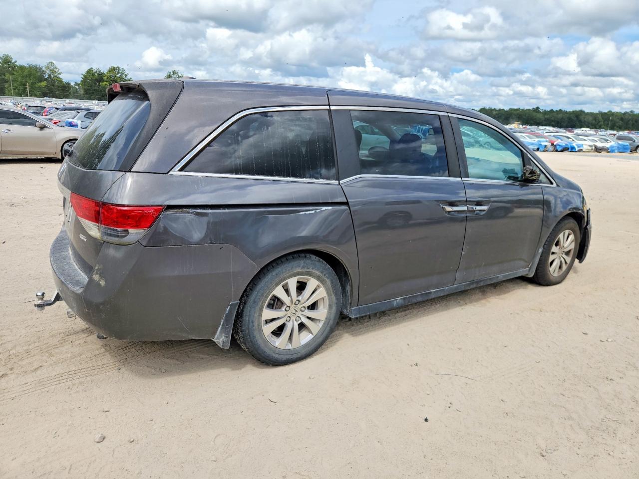 2015 Honda Odyssey Exl Charcoal vin: 5FNRL5H6XFB031254