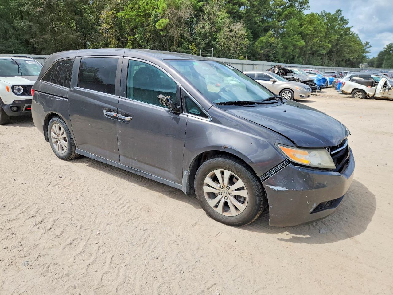2015 Honda Odyssey Exl Charcoal vin: 5FNRL5H6XFB031254