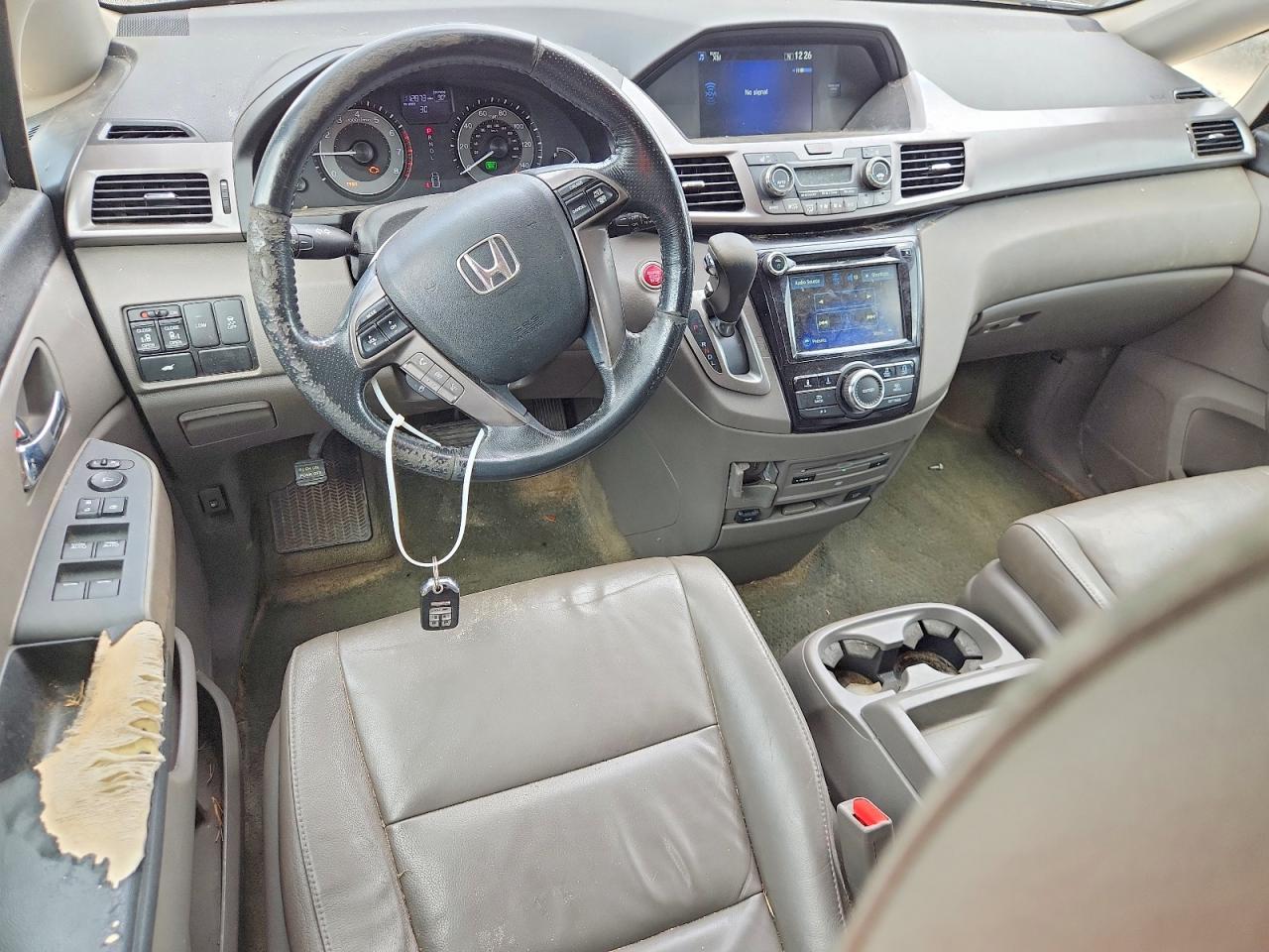2015 Honda Odyssey Exl Charcoal vin: 5FNRL5H6XFB031254