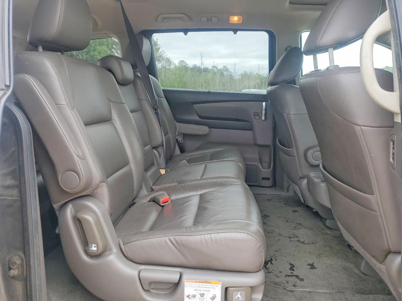 2015 Honda Oddesey Gray vin: 5FNRL5H6XFB031285