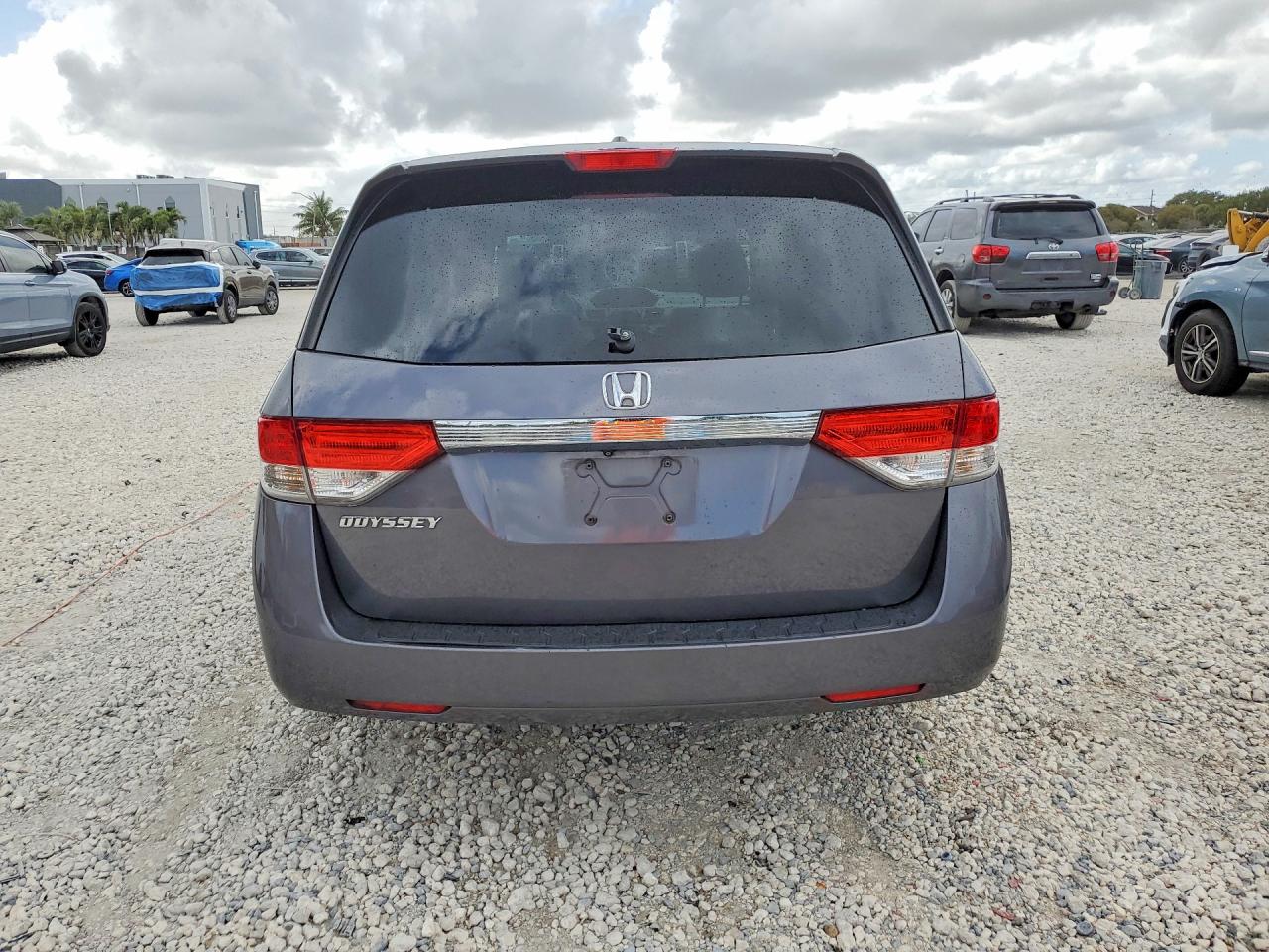 2015 Honda Odyssey Exl Gray vin: 5FNRL5H6XFB031528