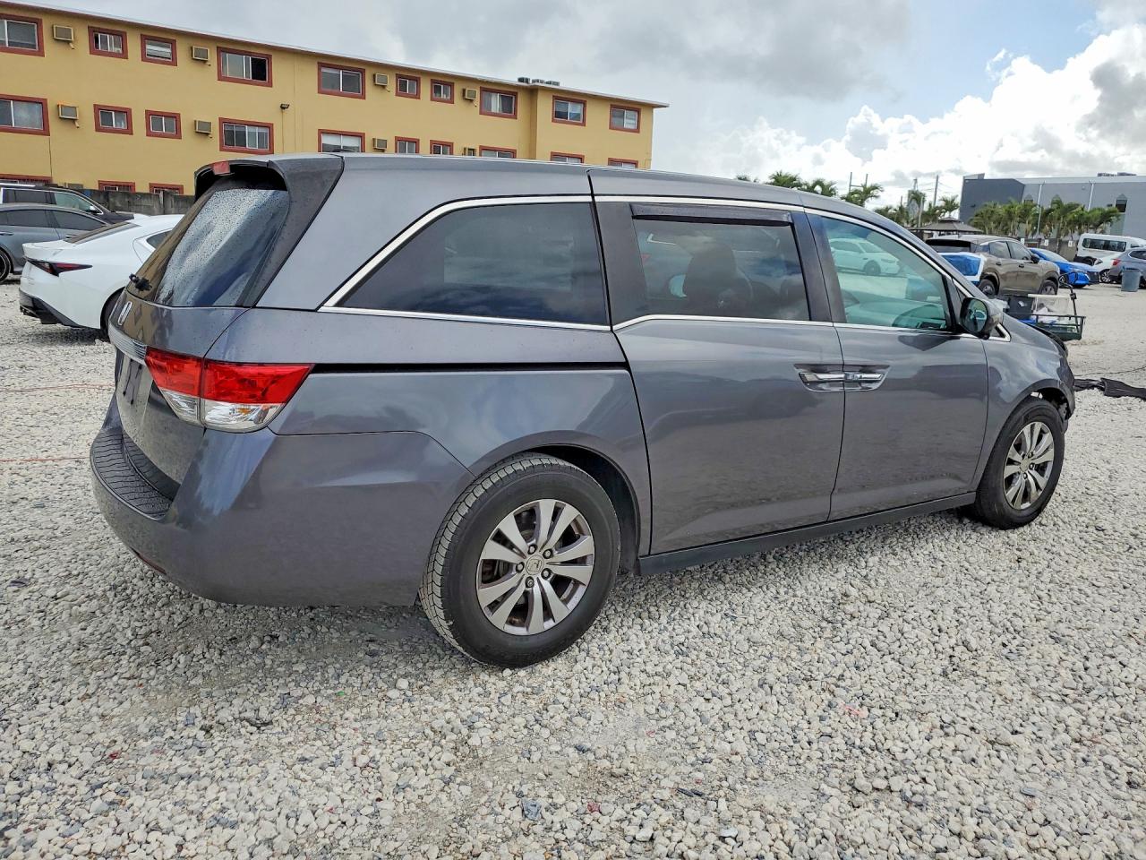 2015 Honda Odyssey Exl Gray vin: 5FNRL5H6XFB031528