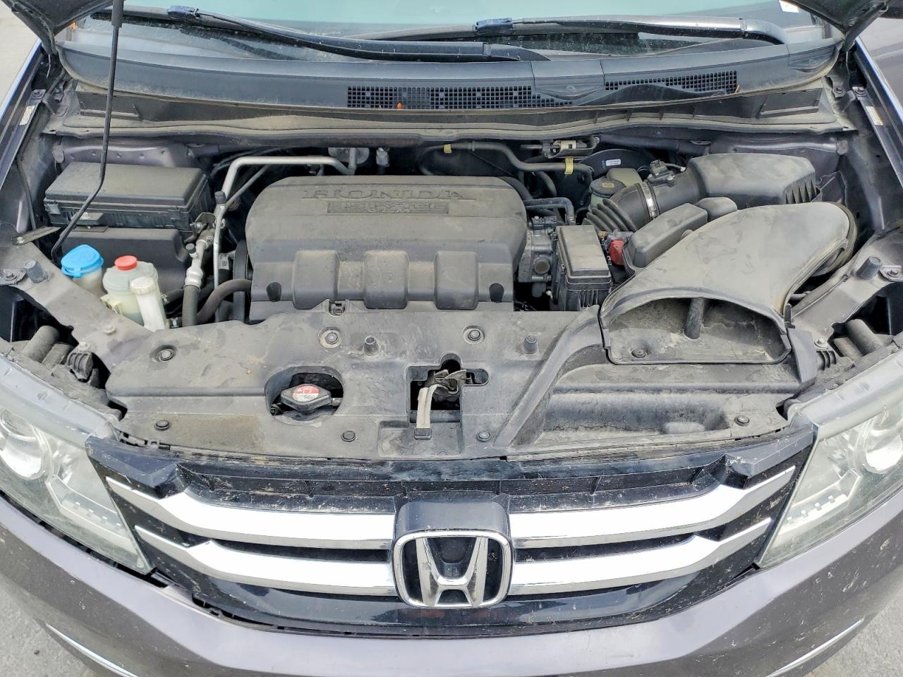 2015 Honda Odyssey Exl Gray vin: 5FNRL5H6XFB037538