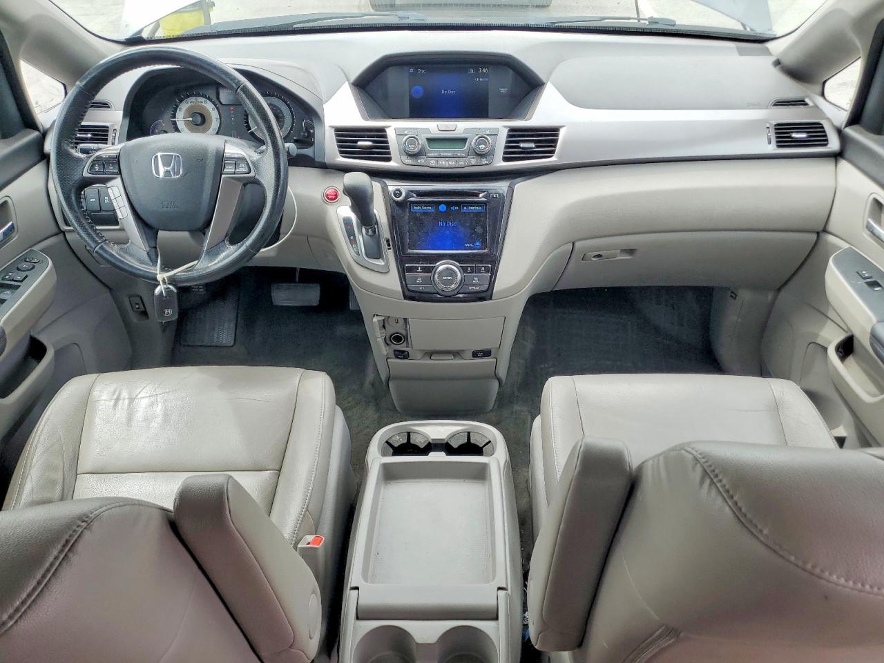 2015 Honda Odyssey Exl Gray vin: 5FNRL5H6XFB037538