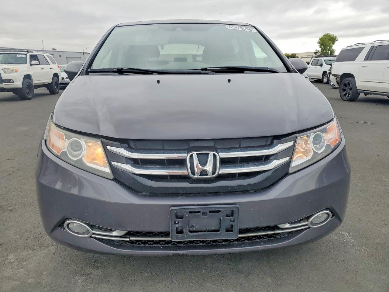 2015 Honda Odyssey Exl Gray vin: 5FNRL5H6XFB037572