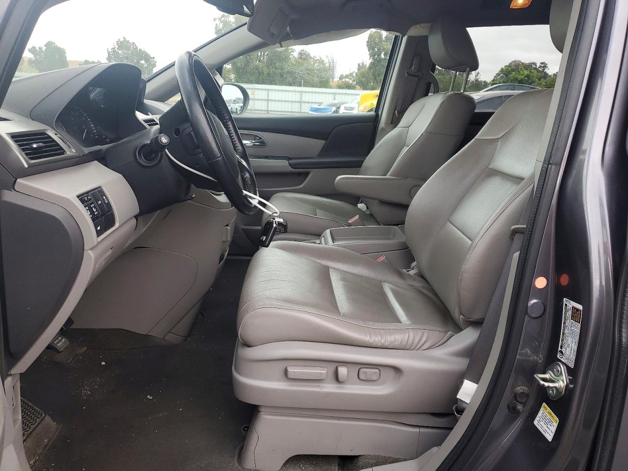 2015 Honda Odyssey Exl Gray vin: 5FNRL5H6XFB037572