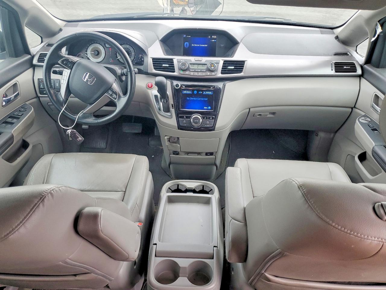2015 Honda Odyssey Exl Gray vin: 5FNRL5H6XFB037572