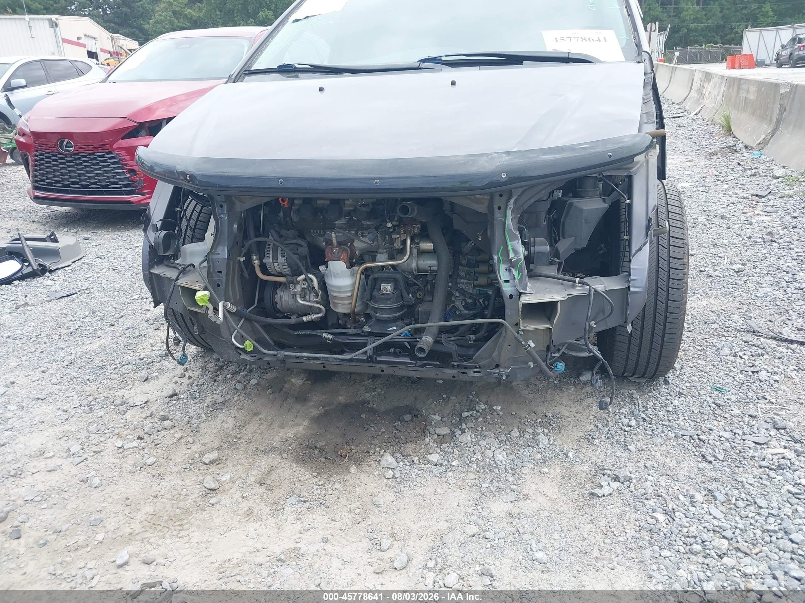 2015 Honda Odyssey Ex-l Серый vin: 5FNRL5H6XFB043968