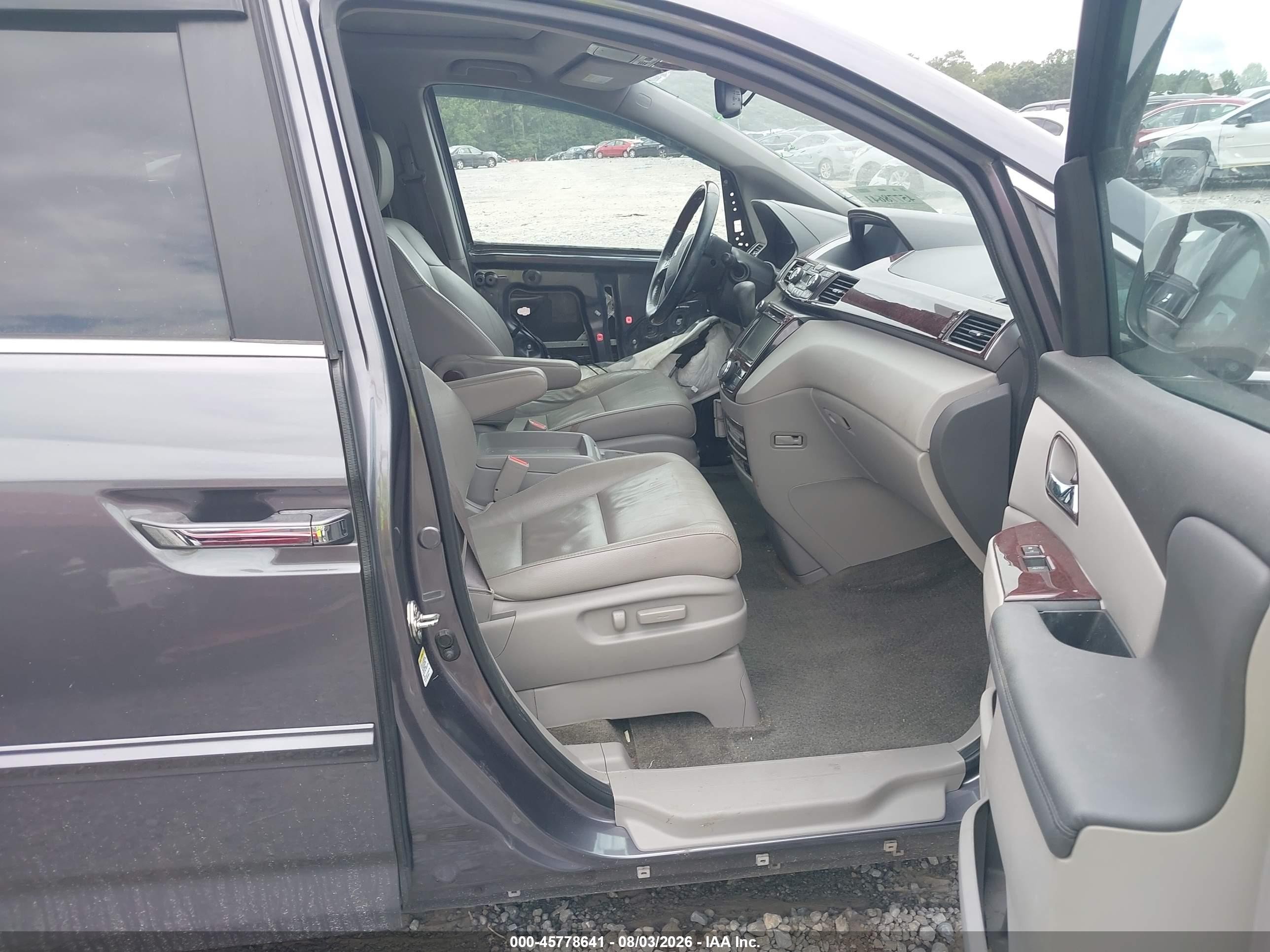 2015 Honda Odyssey Ex-l Серый vin: 5FNRL5H6XFB043968