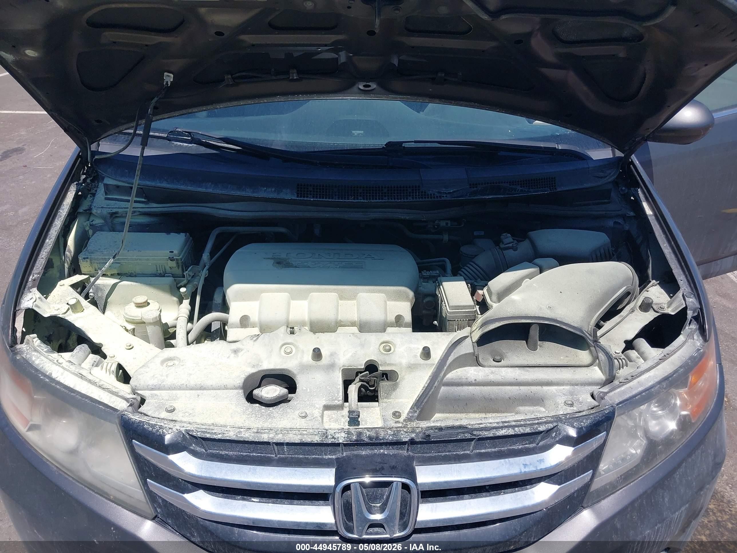 2015 Honda Odyssey Ex-l Gray vin: 5FNRL5H6XFB049026