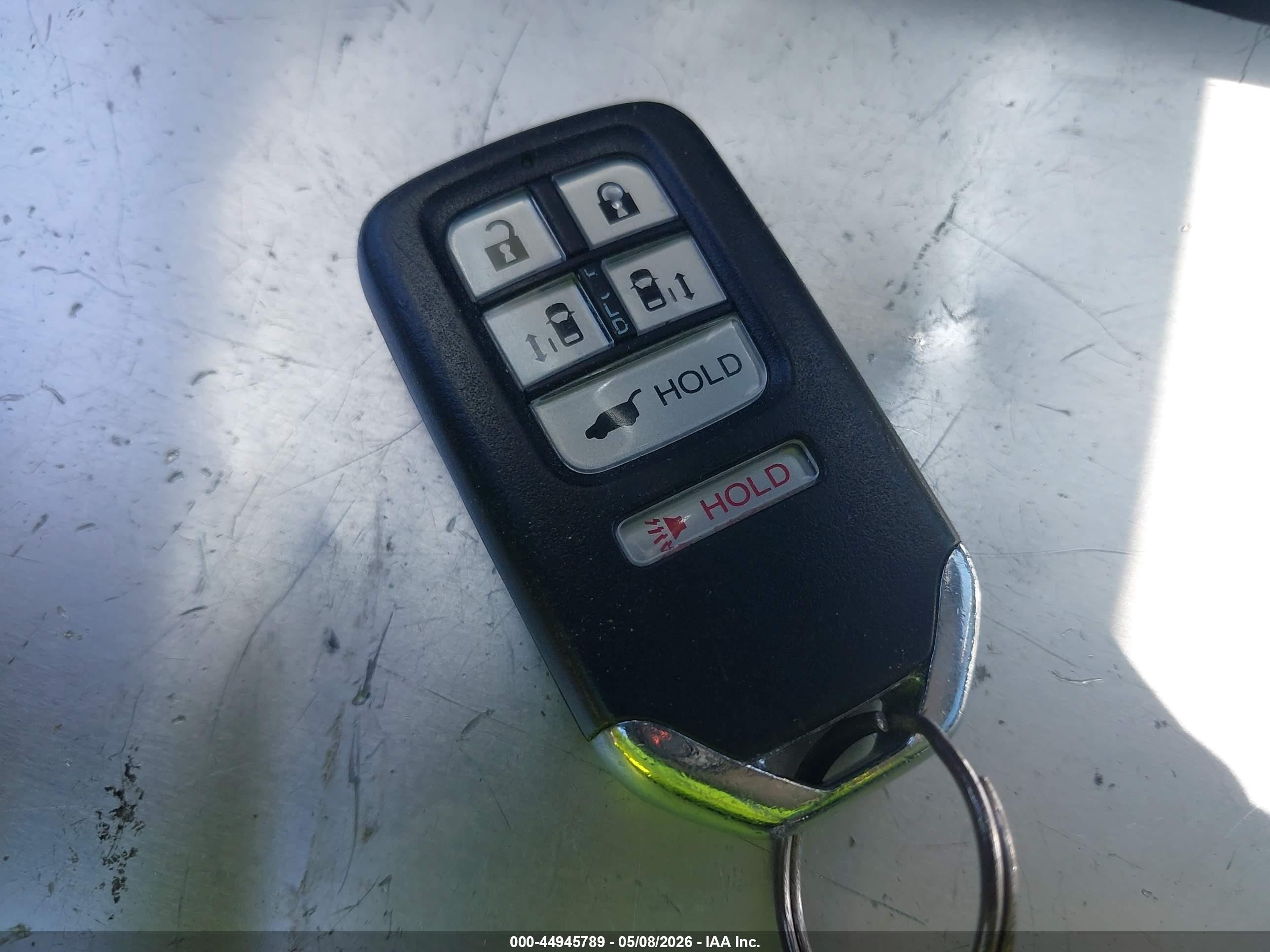 2015 Honda Odyssey Ex-l Gray vin: 5FNRL5H6XFB049026