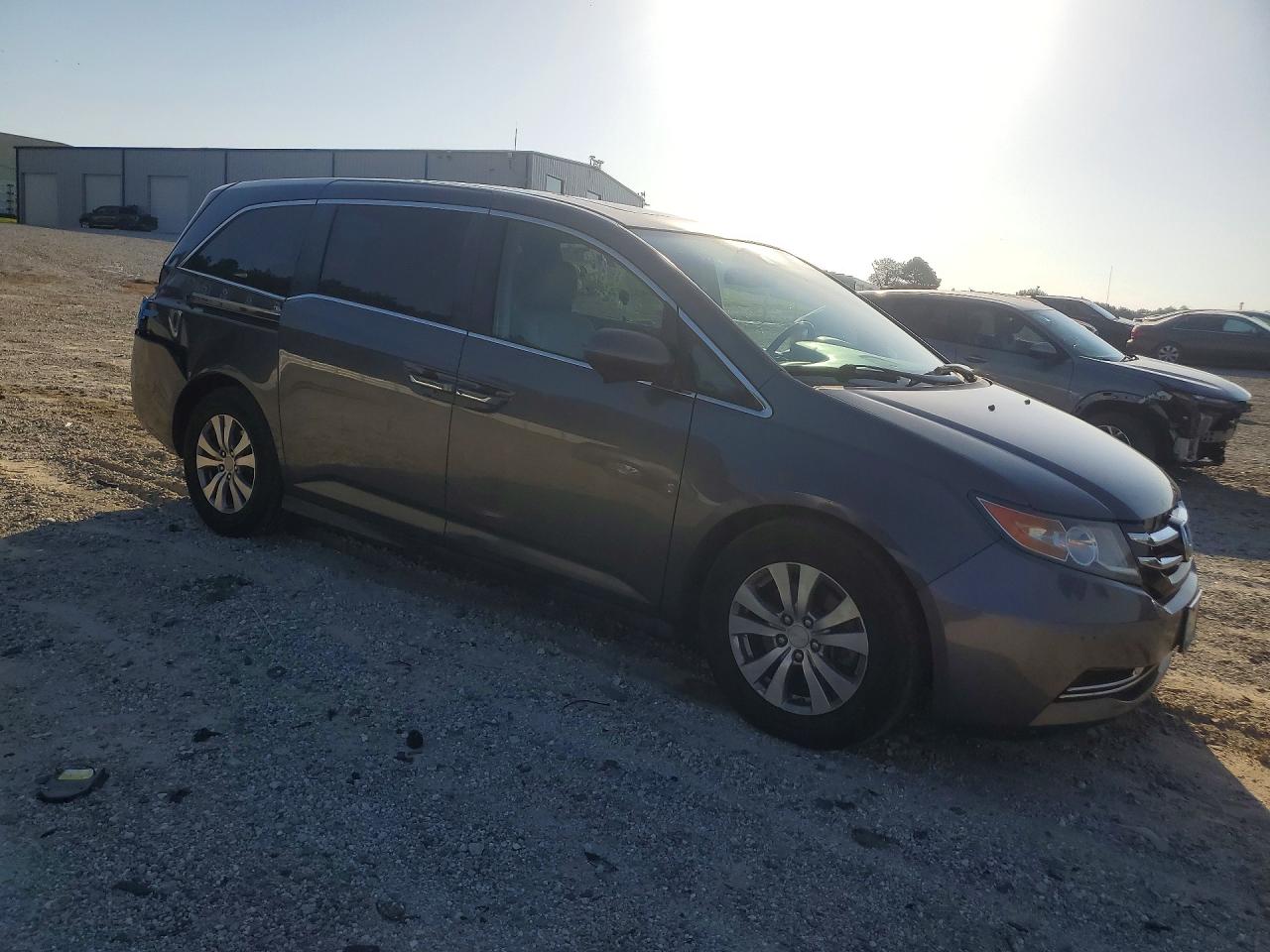 2015 Honda Odyssey Exl Gray vin: 5FNRL5H6XFB053223