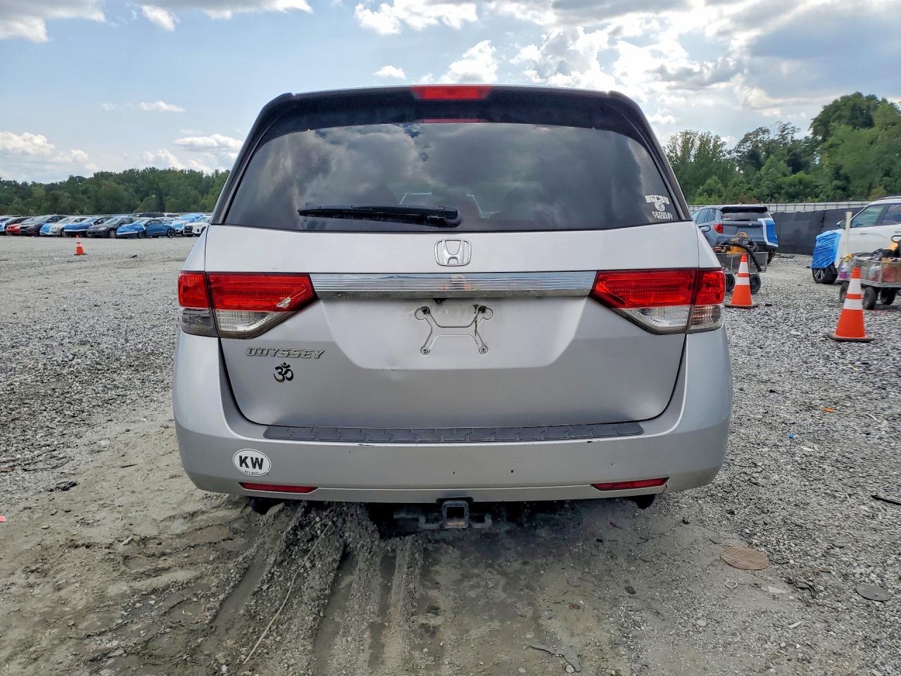 2015 Honda Odyssey Exl Серебряный vin: 5FNRL5H6XFB056056