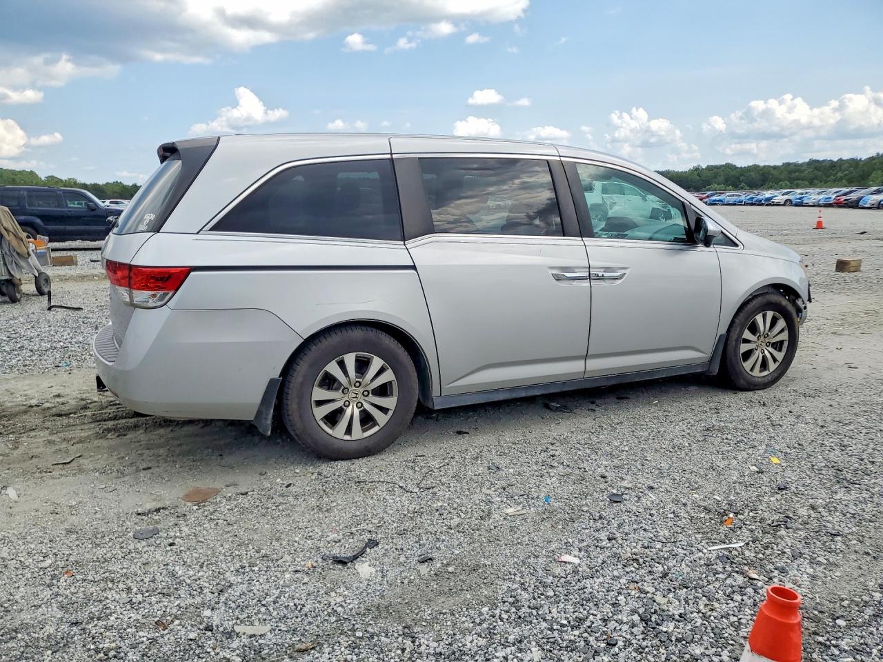 2015 Honda Odyssey Exl Серебряный vin: 5FNRL5H6XFB056056
