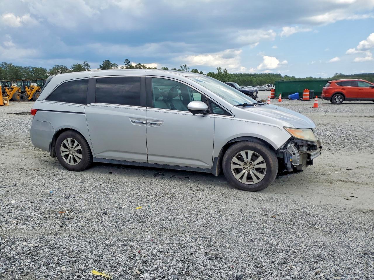 2015 Honda Odyssey Exl Серебряный vin: 5FNRL5H6XFB056056