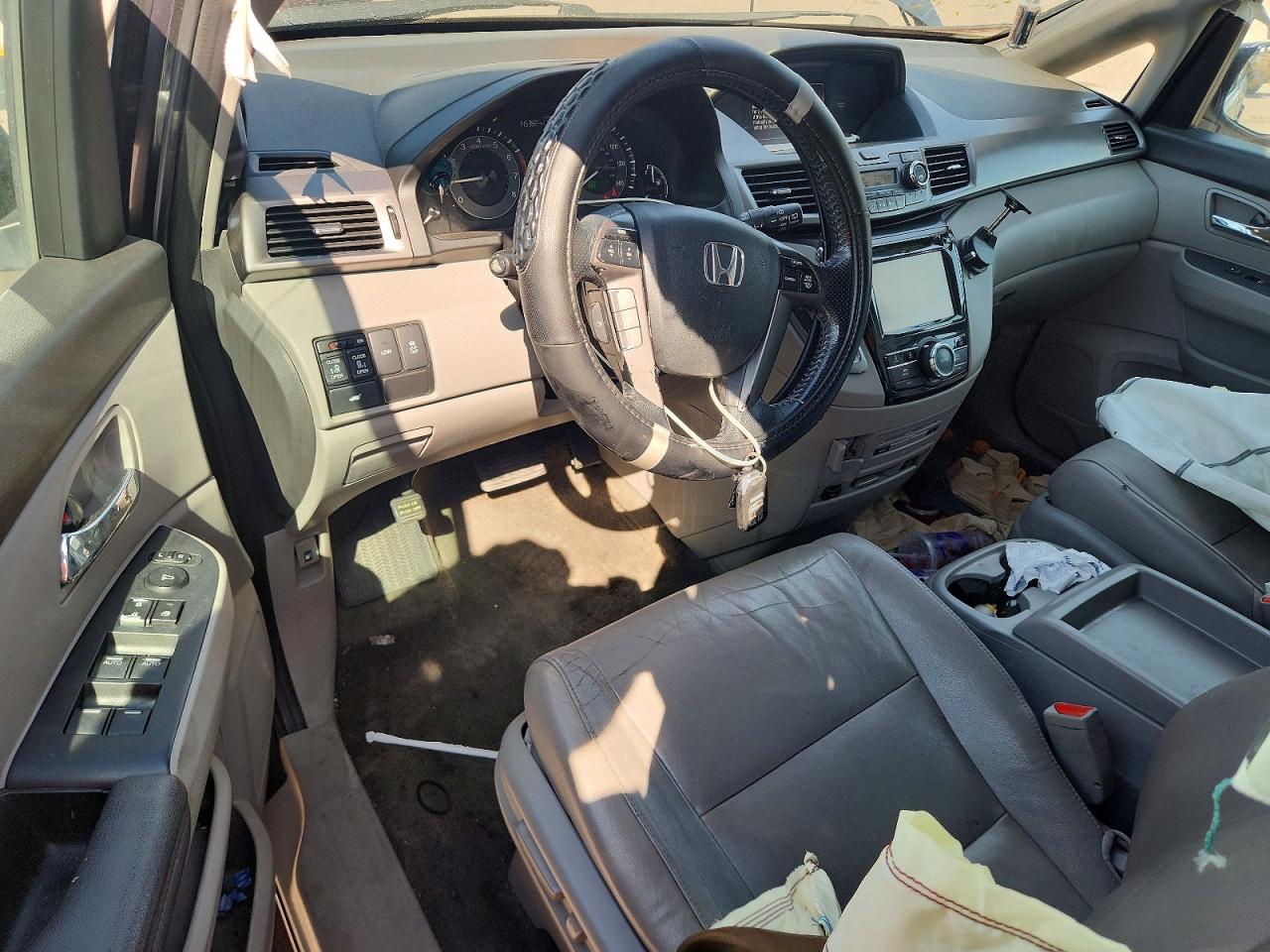 2015 Honda Odyssey Exl Gray vin: 5FNRL5H6XFB070071