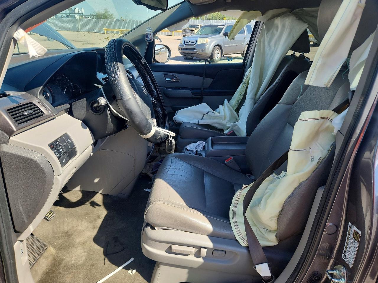 2015 Honda Odyssey Exl Gray vin: 5FNRL5H6XFB070071
