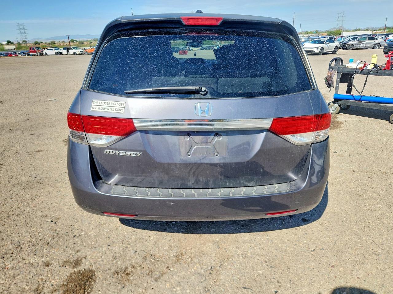 2015 Honda Odyssey Exl Gray vin: 5FNRL5H6XFB070071