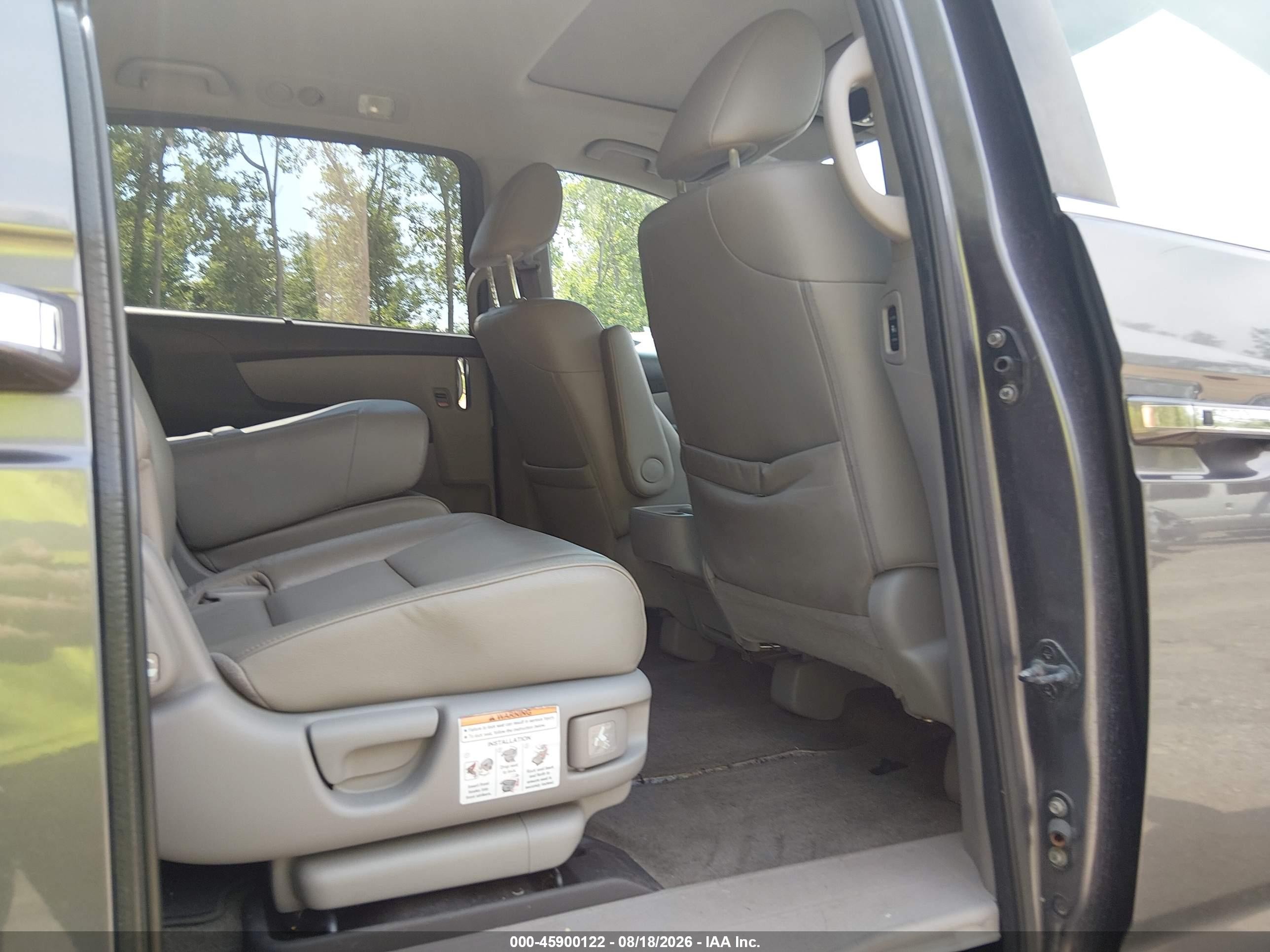 2015 Honda Odyssey Exl Gray vin: 5FNRL5H6XFB080115