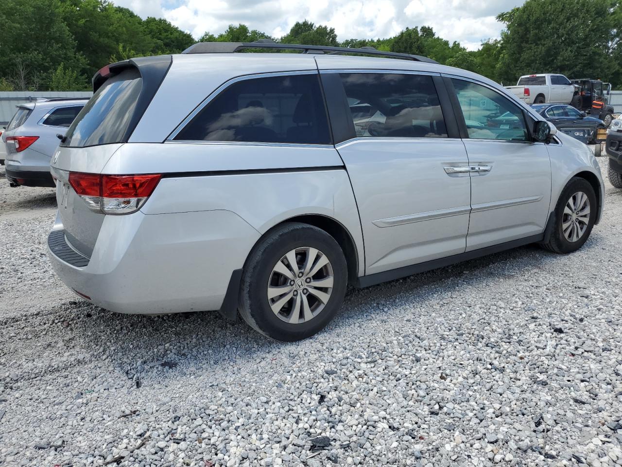 2015 Honda Odyssey Exl Серебряный vin: 5FNRL5H6XFB091714