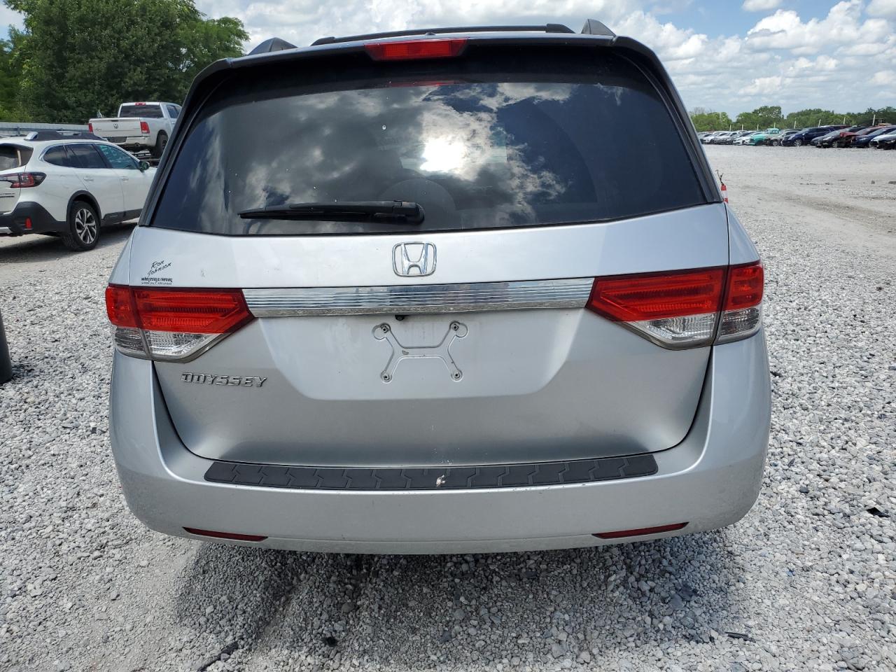 2015 Honda Odyssey Exl Серебряный vin: 5FNRL5H6XFB091714