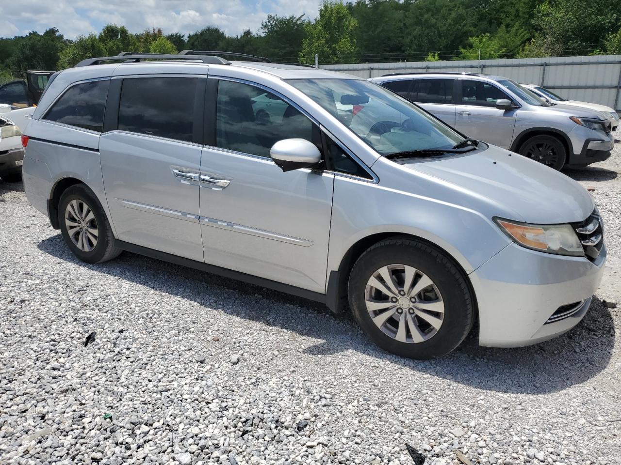 2015 Honda Odyssey Exl Серебряный vin: 5FNRL5H6XFB091714