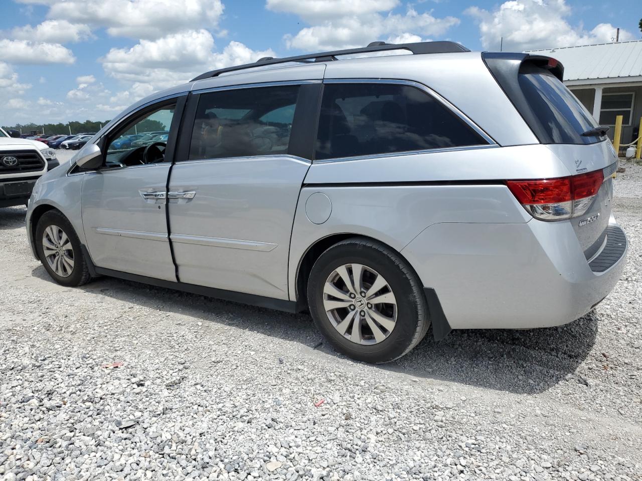 2015 Honda Odyssey Exl Серебряный vin: 5FNRL5H6XFB091714