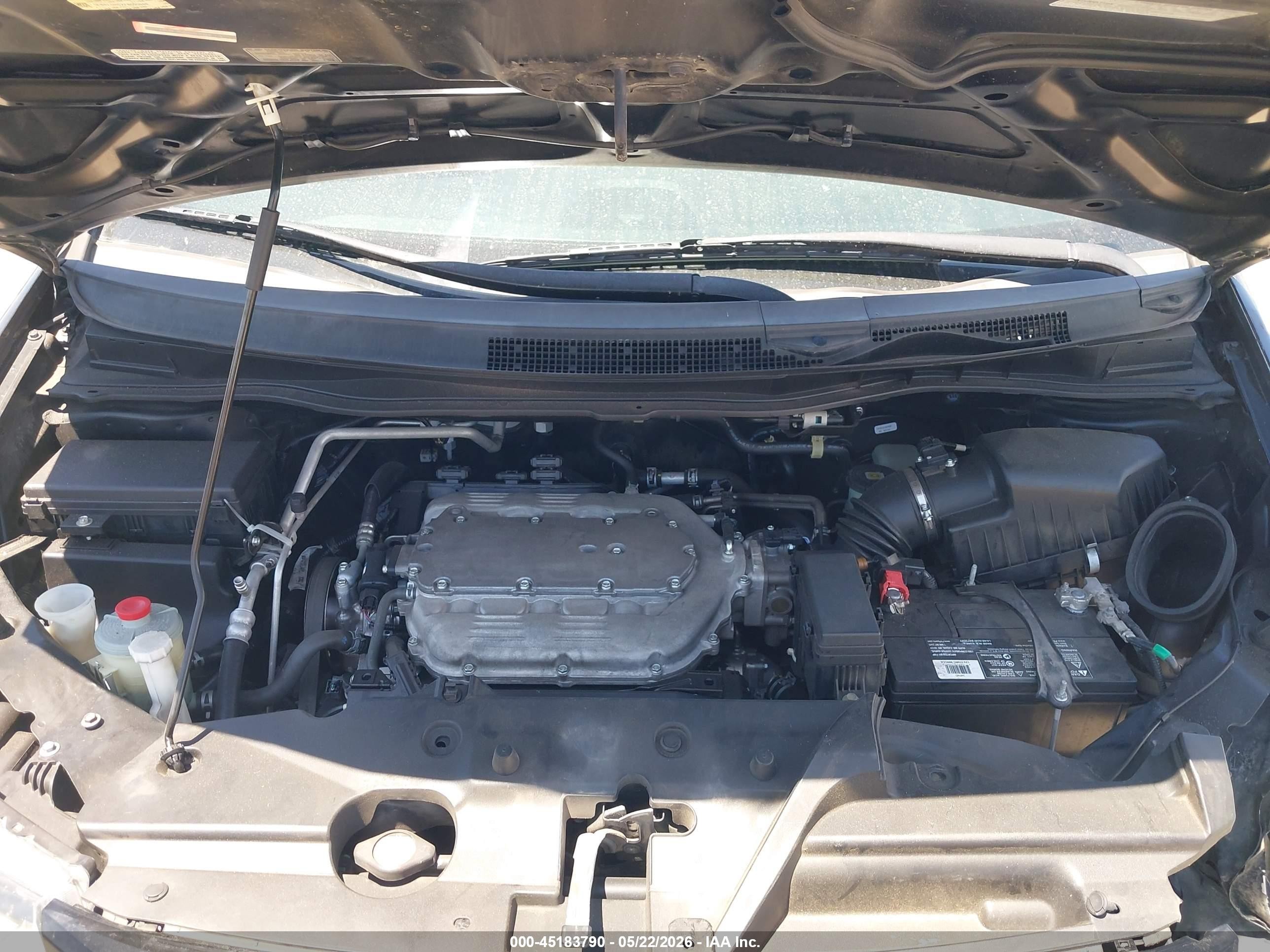2015 Honda Odyssey Ex-l Black vin: 5FNRL5H6XFB095049