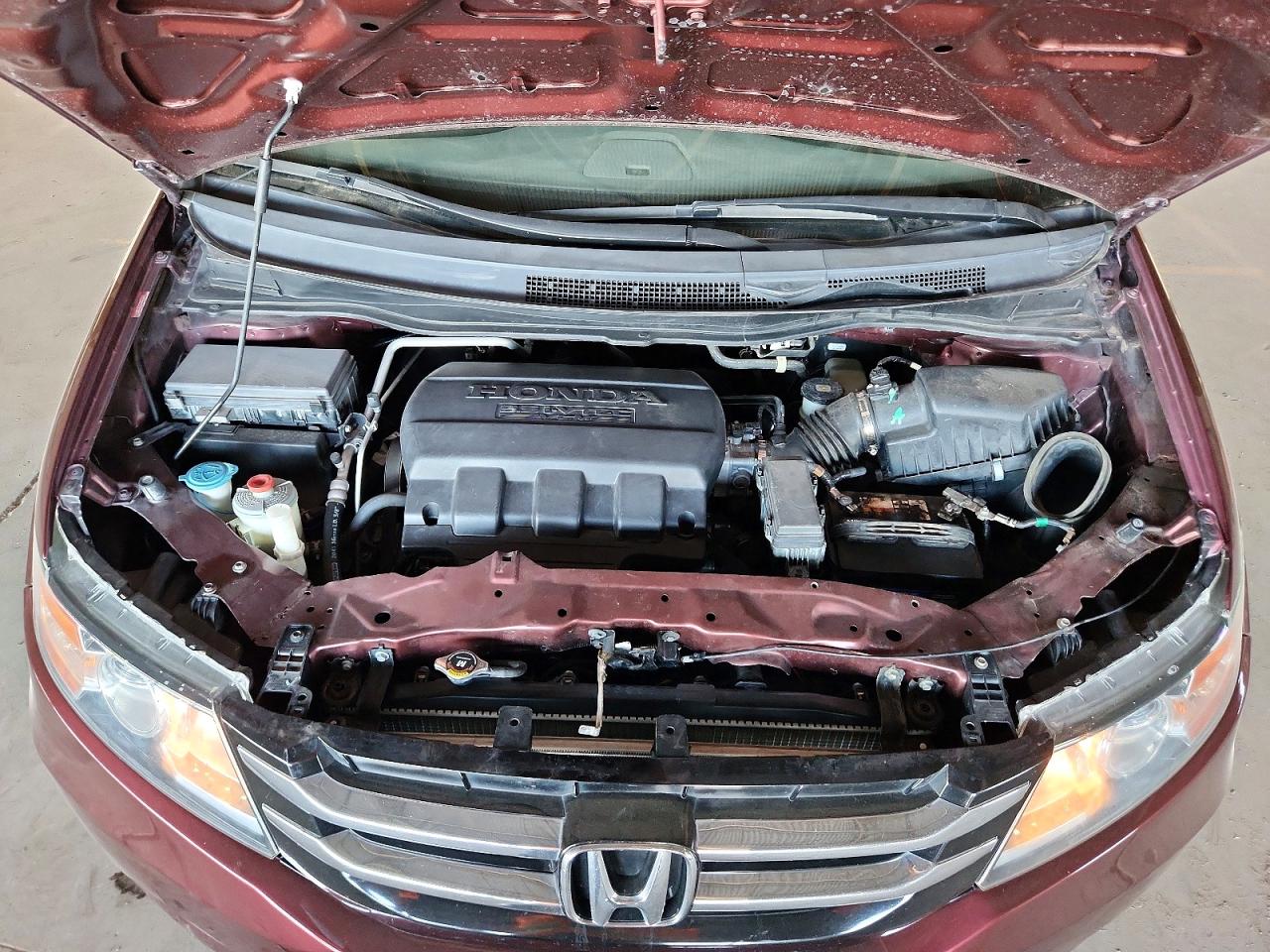 2015 Honda Odyssey Exl Maroon vin: 5FNRL5H6XFB095083