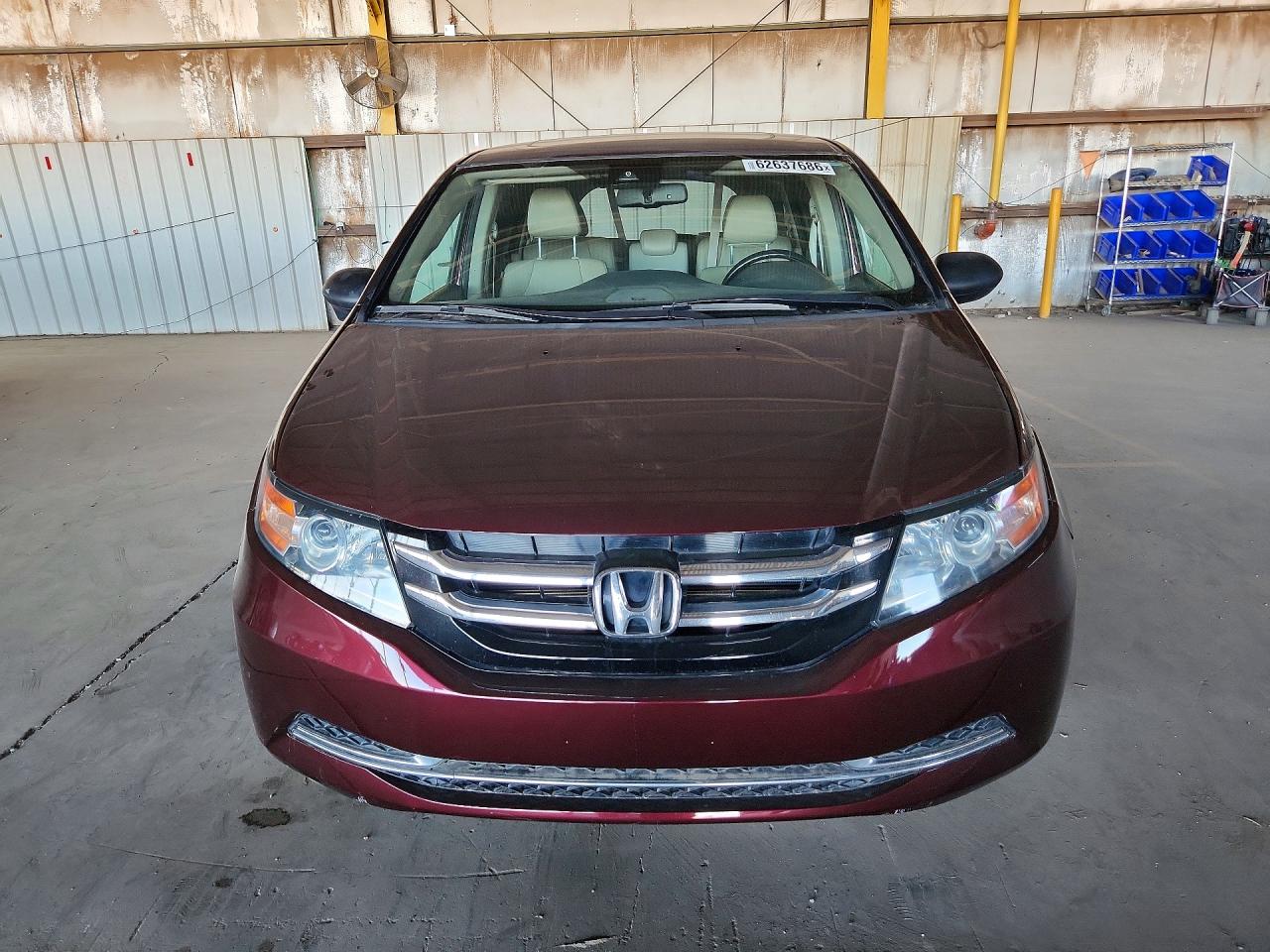 2015 Honda Odyssey Exl Maroon vin: 5FNRL5H6XFB095083