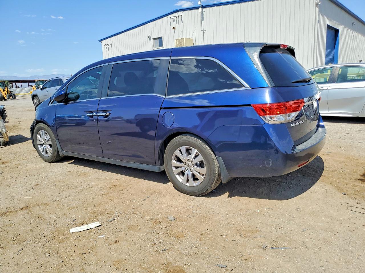 2015 Honda Odyssey Exl Blue vin: 5FNRL5H6XFB096041