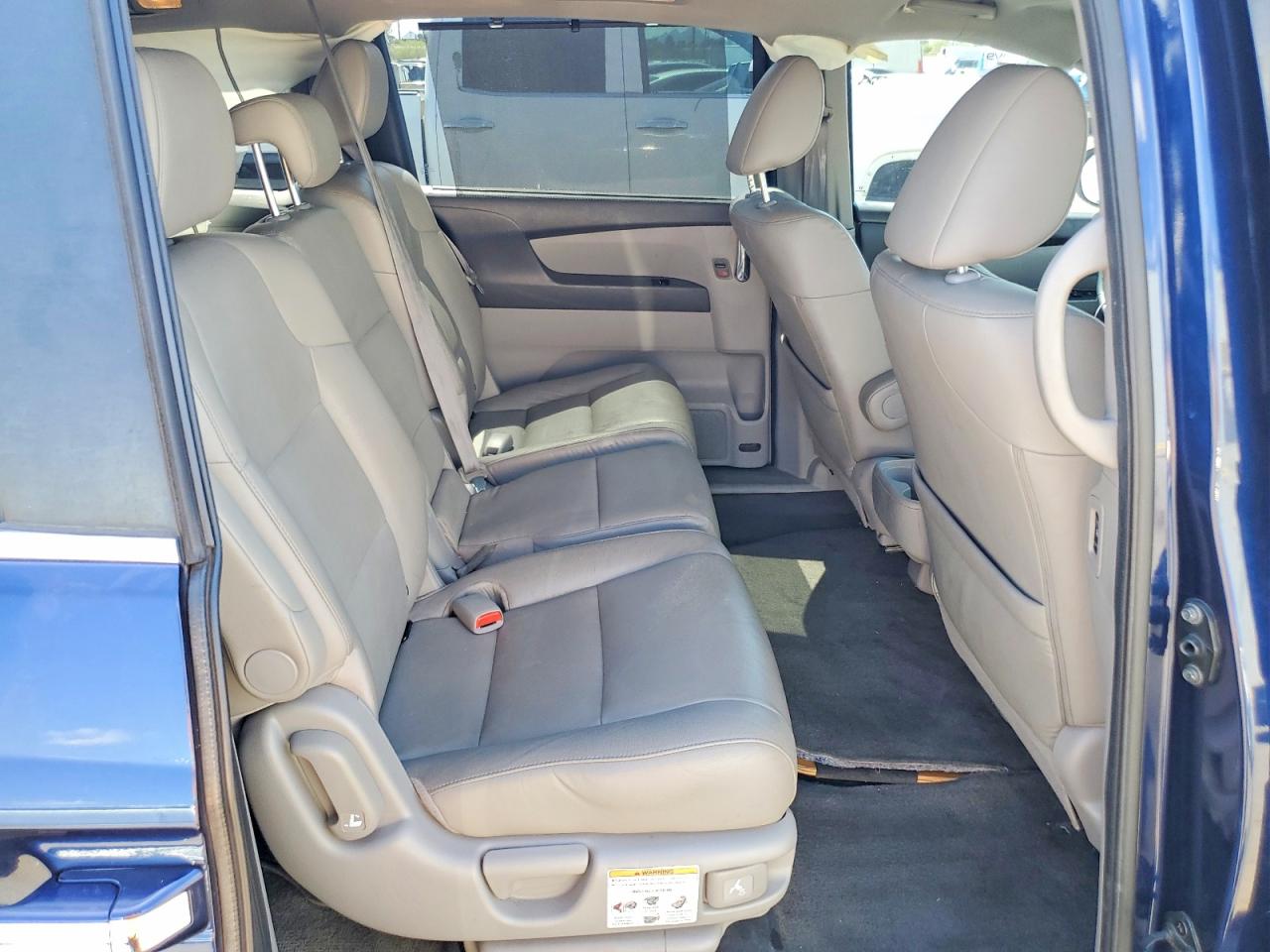 2015 Honda Odyssey Exl Blue vin: 5FNRL5H6XFB096041