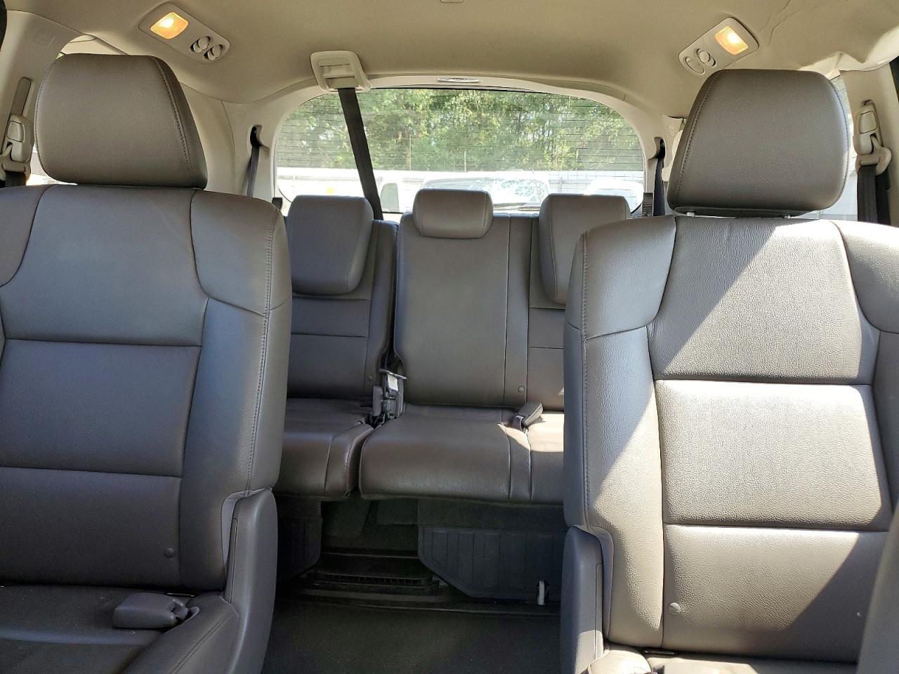 2015 Honda Odyssey Exl White vin: 5FNRL5H6XFB098629