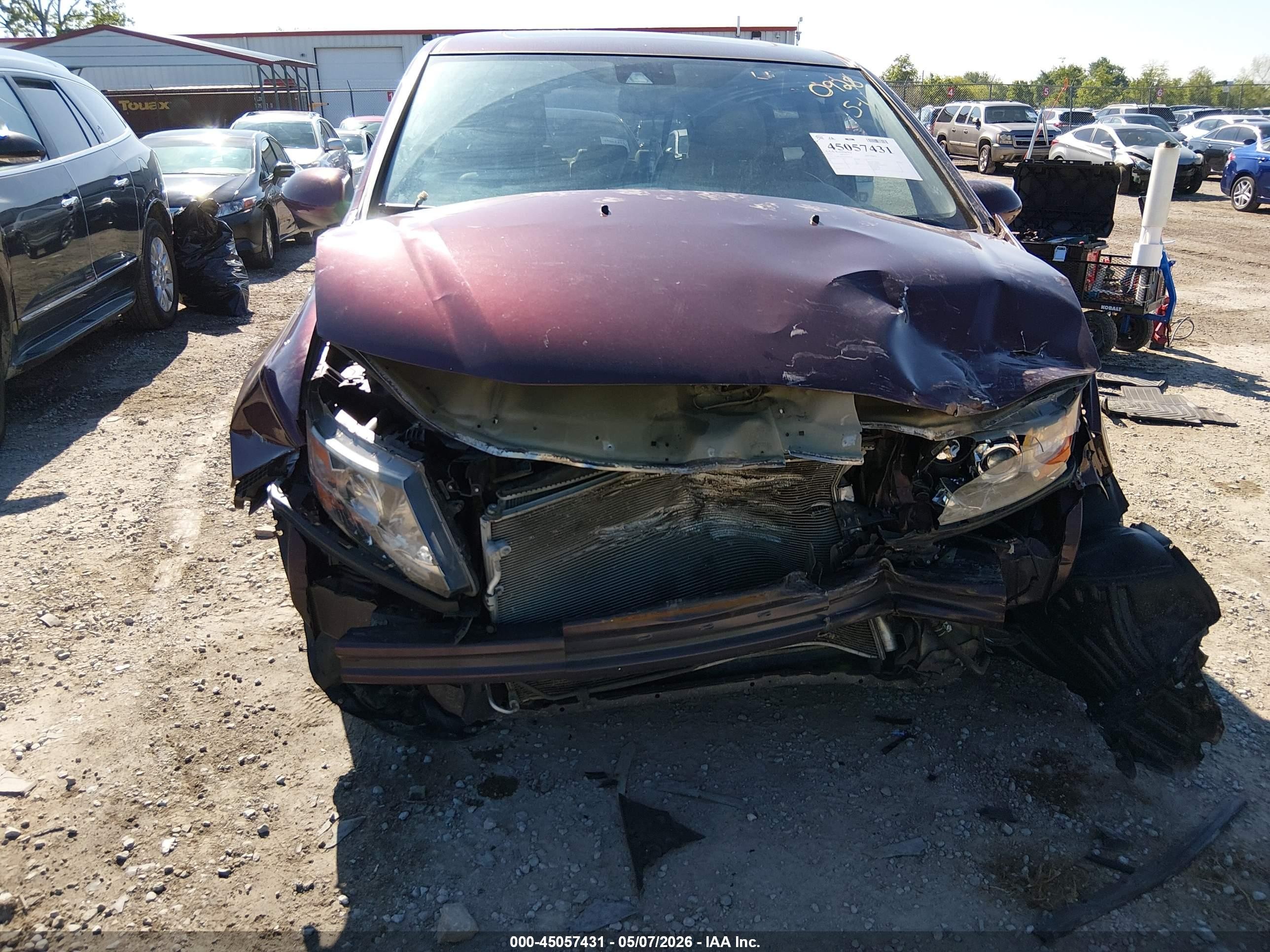2015 Honda Odyssey Ex-l Burgundy vin: 5FNRL5H6XFB100928